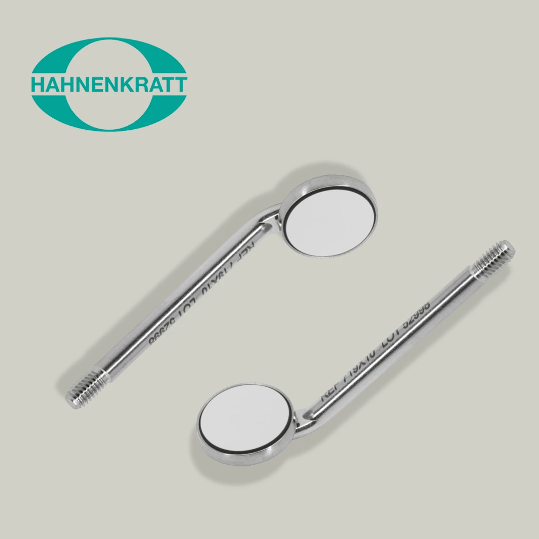 سر آینه تاپ ویژن- TOPvision mini FS Rhodium HAHNENKERATT