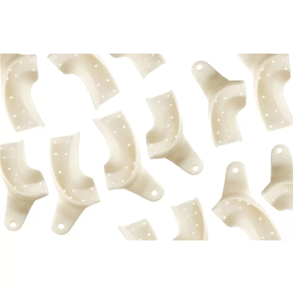 تری قالب گیری نیم فک رنگ کرم