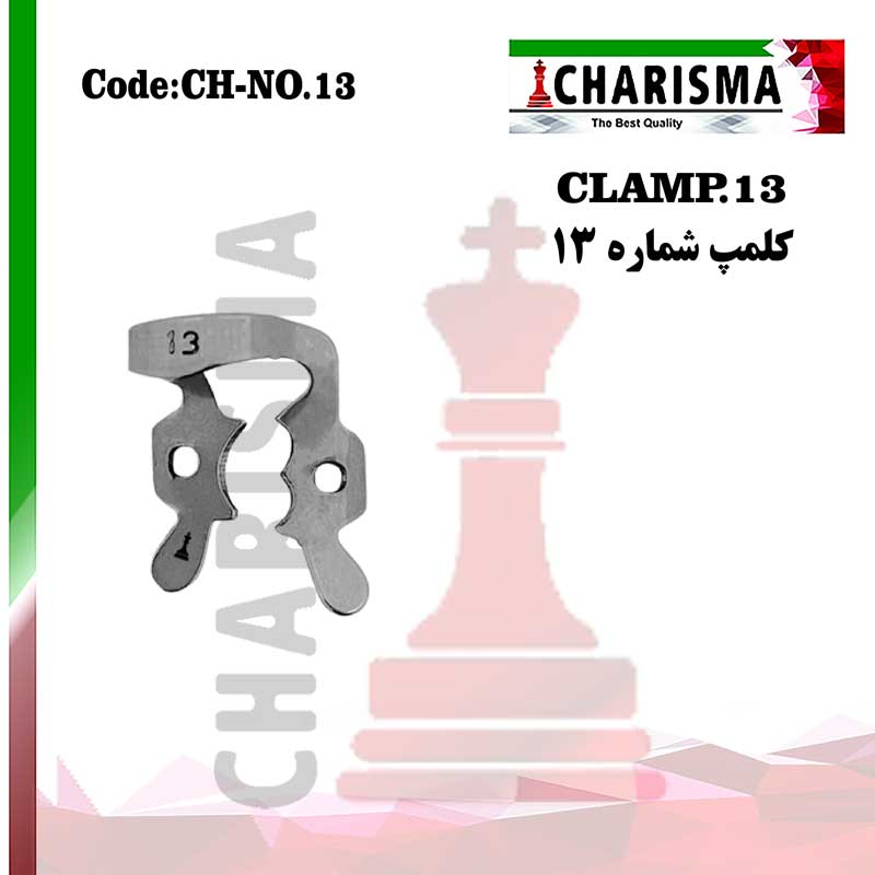 کلمپ رابردم no.13 کاریزما  CHARISMA کد CH-no.13
