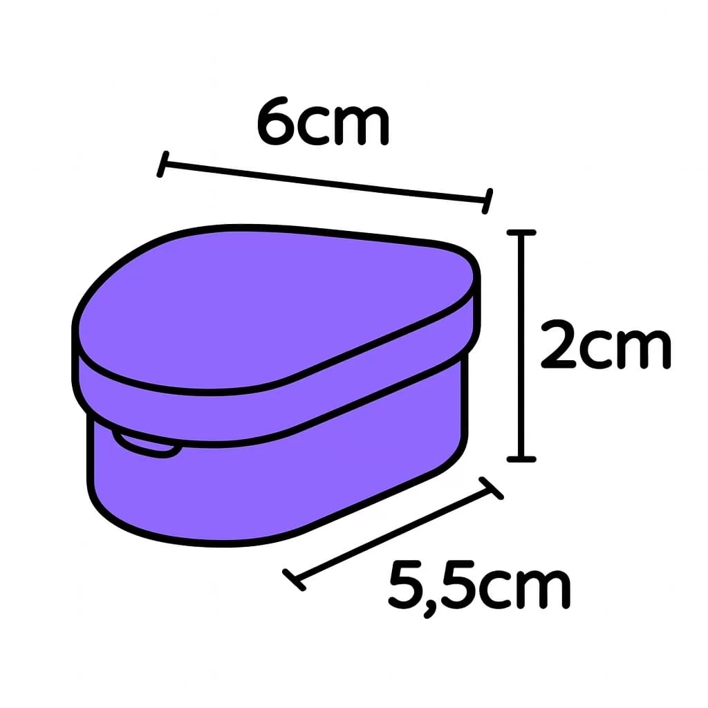 جای پلاک ارتودنسی کوچک 400 عددی
