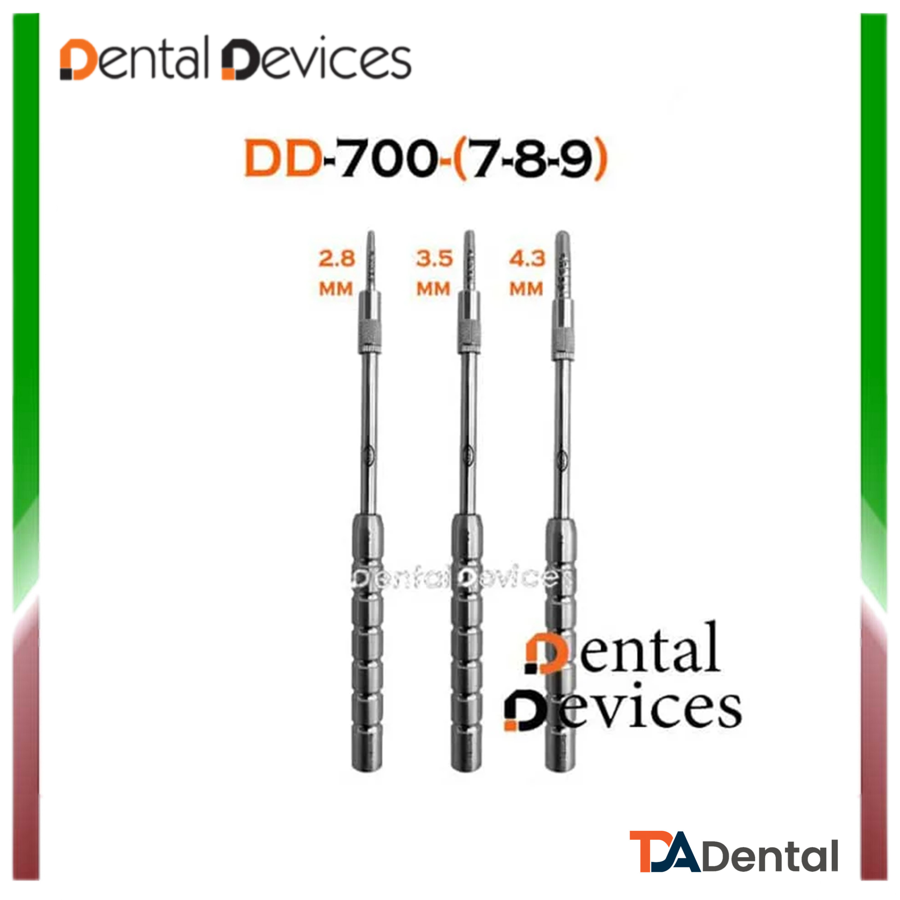 استوتوم صاف دنتال دیوایس Dental Devices (3سایز )