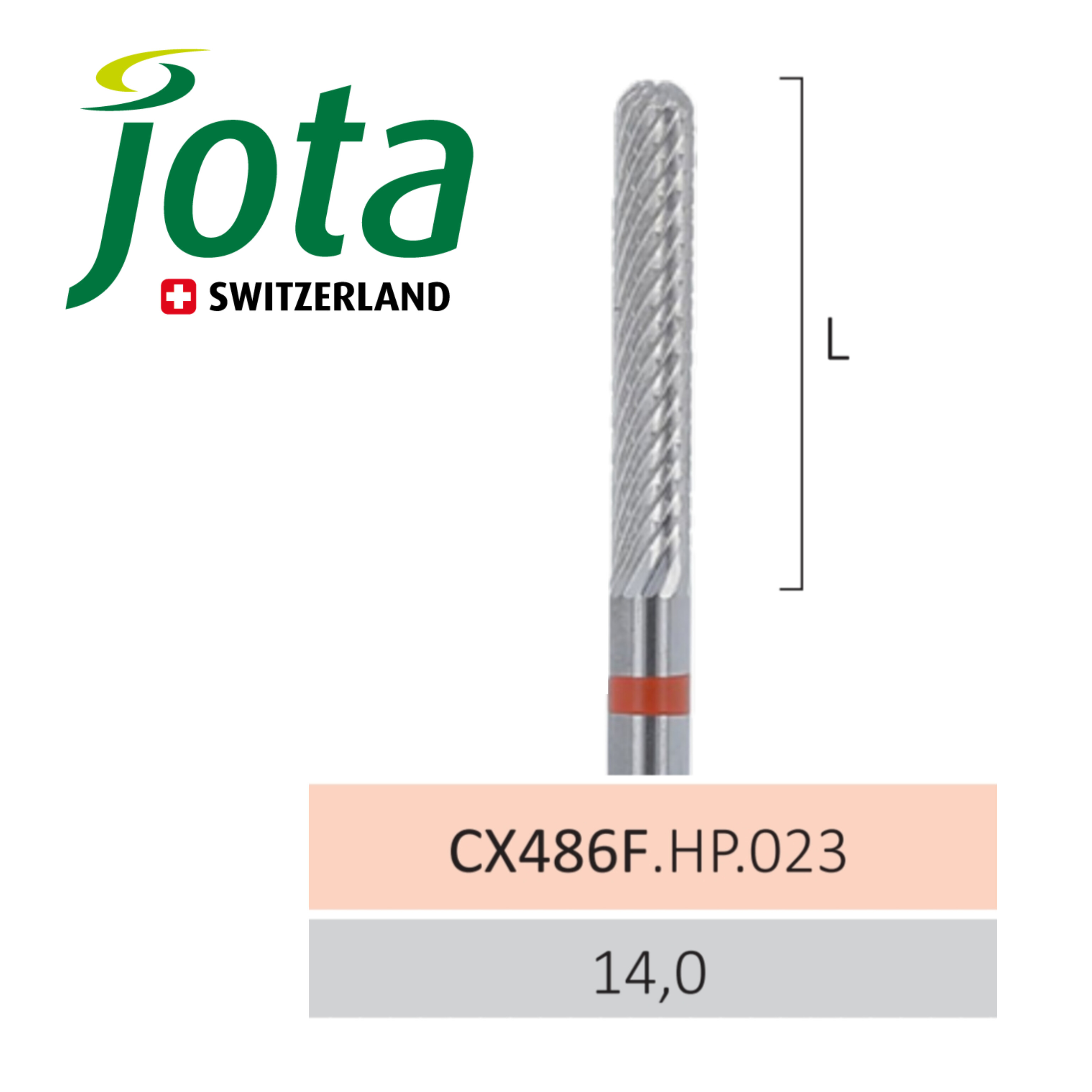 فرز پرداخت تیتانیوم مخصوص هندپیس جوتا JOTA کد CX486F.HP