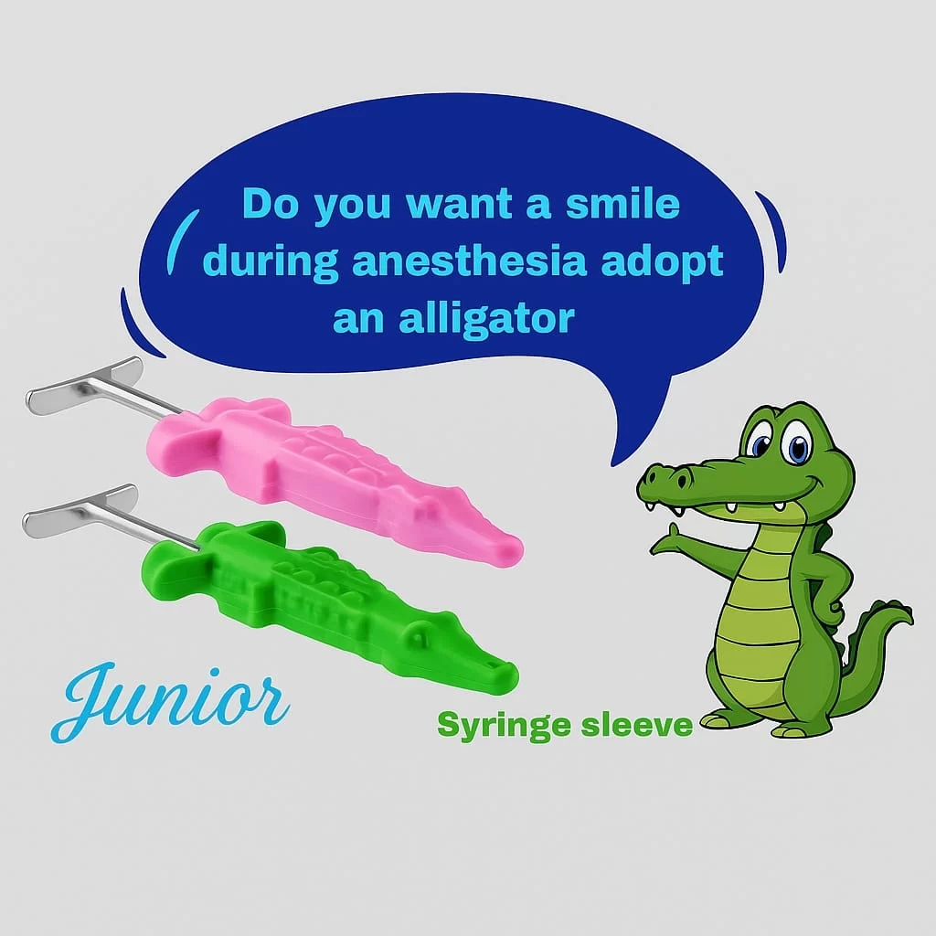 روکش سرنگ عروسکی دندانپزشکی