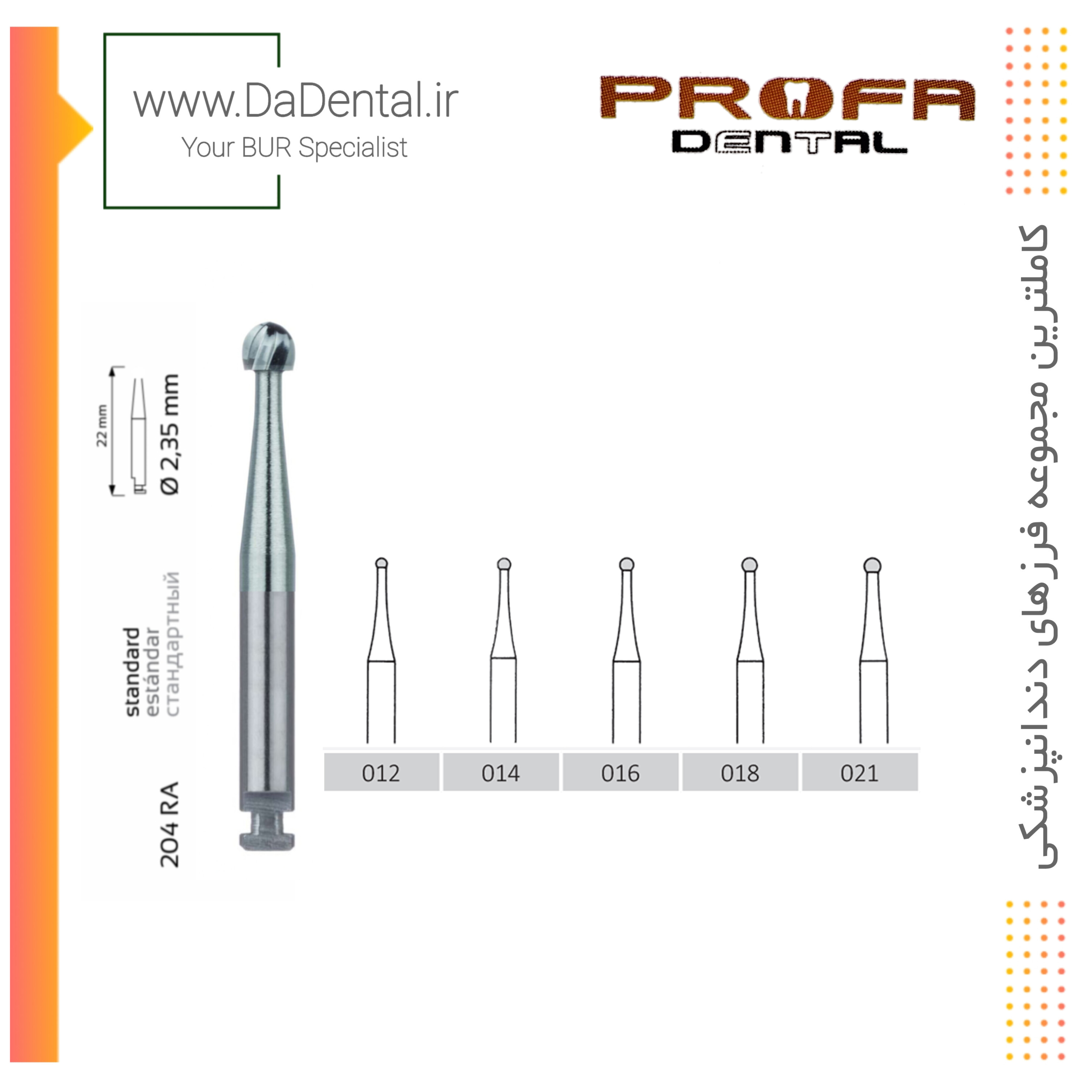 فرز کارباید روند آنگل کوتاه PROFA